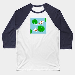 Koi Fish Baseball T-Shirt